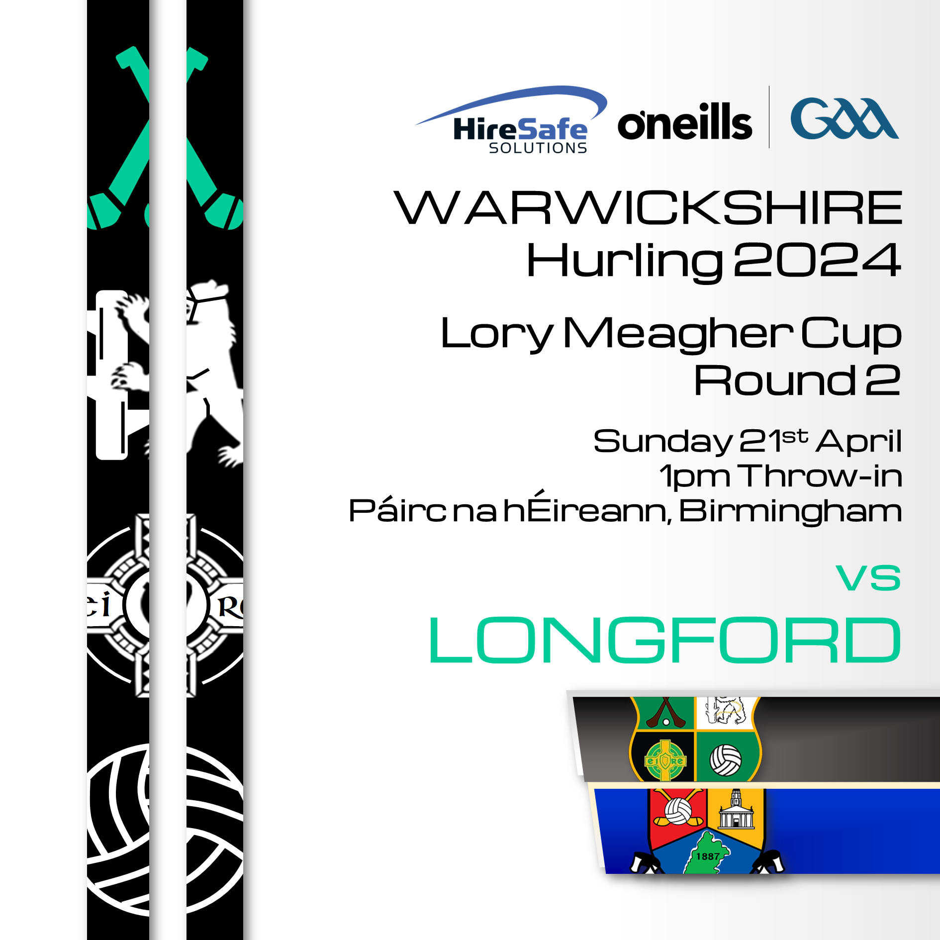 Lory Meagher Cup, Round 2: Warwickshire v Longford – Matchday Info